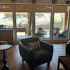 Andersen multi-slide patio doors installed in a Texas home